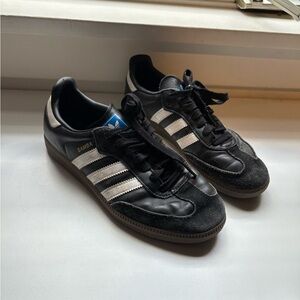 Adidas Sambas Black and White